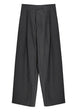 Black Striped Tailored Pants