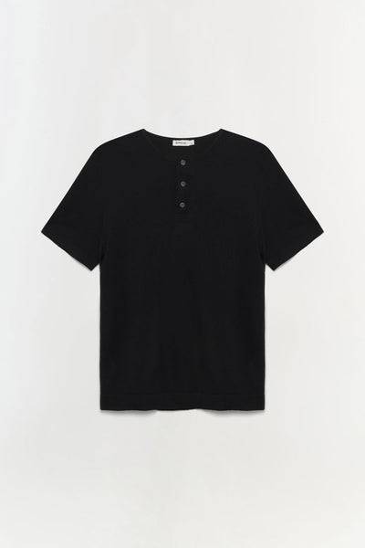 Black Henley Shirt