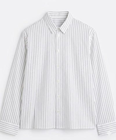 White Striped Shirt