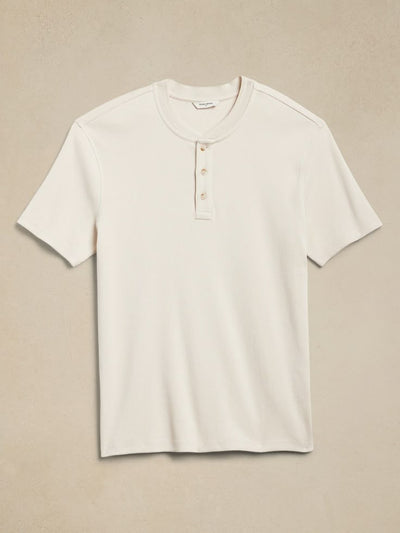 White Henley Shirt