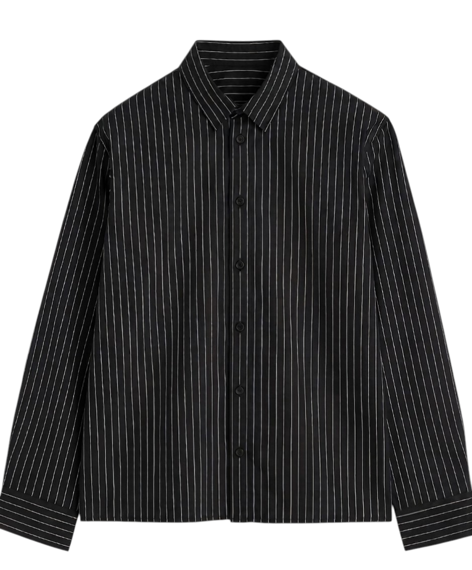 Black Striped Shirt – LAVENTADORI